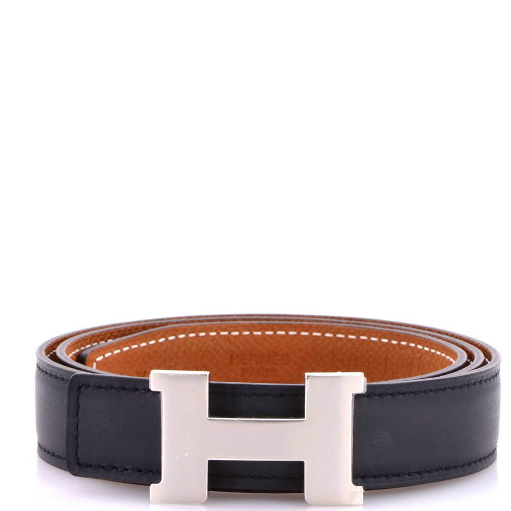 Hermes Thin Constance Reversible Belt